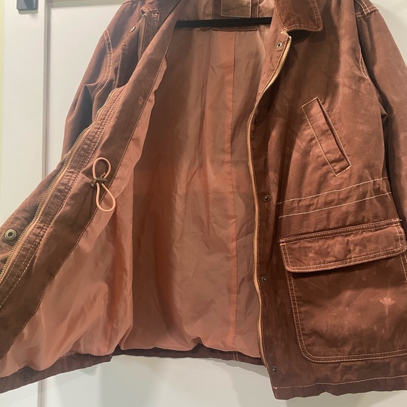 Universal thread brown/rust utility jacket sz L Women's - Picture 10 of 12